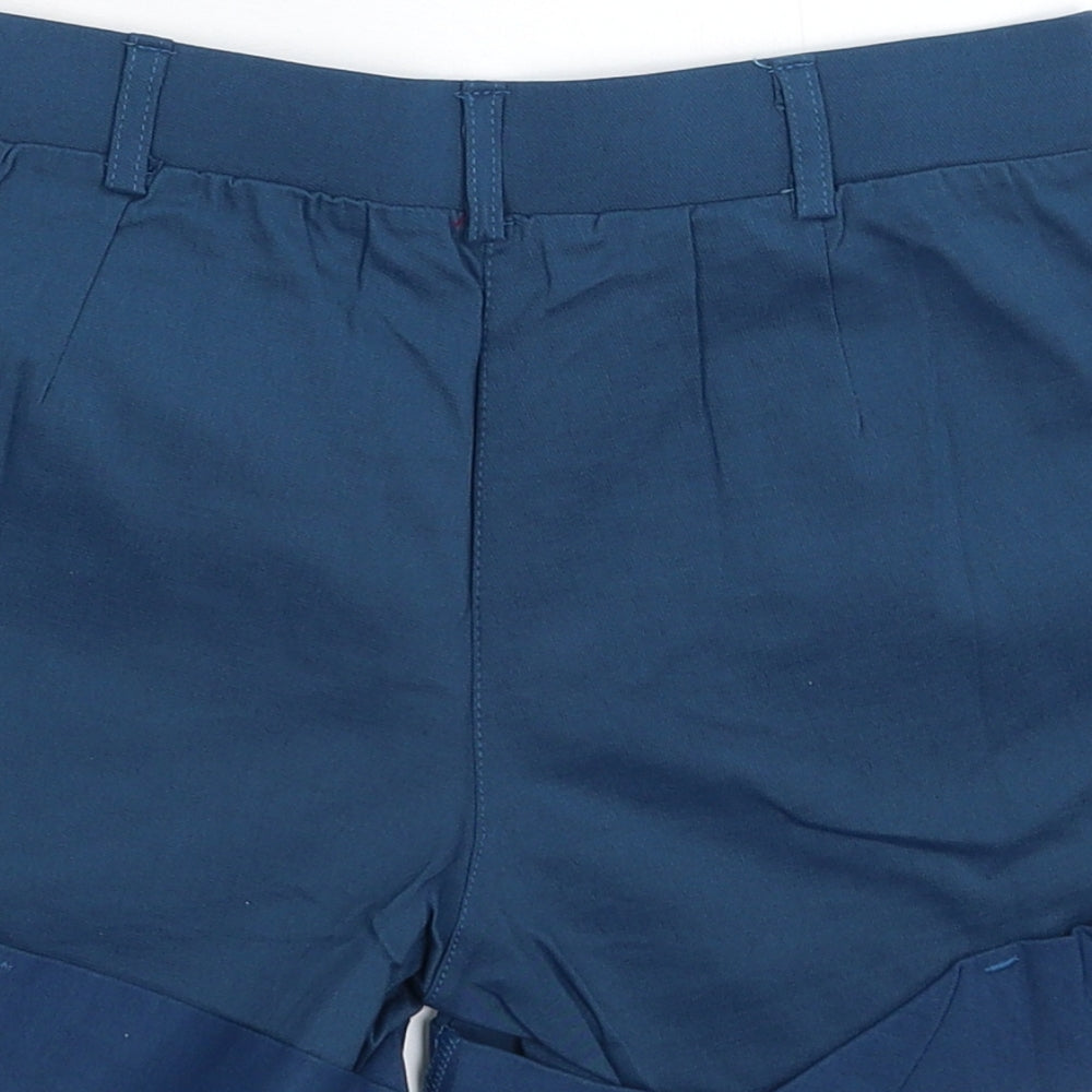 A Express Womens Blue Hot Pants Shorts Size S