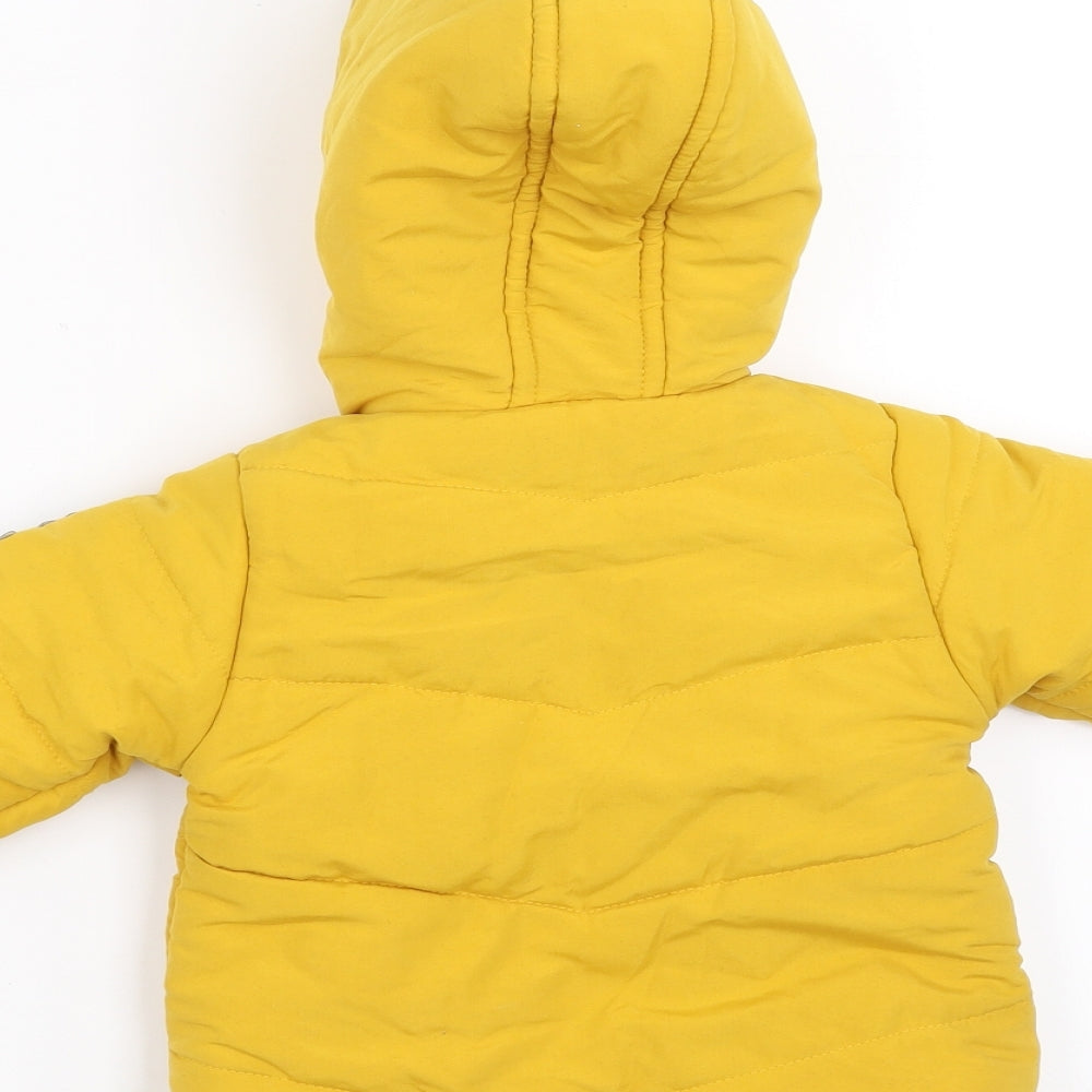 PEP&CO Girls Yellow Jacket Coat Size 9-12 Months