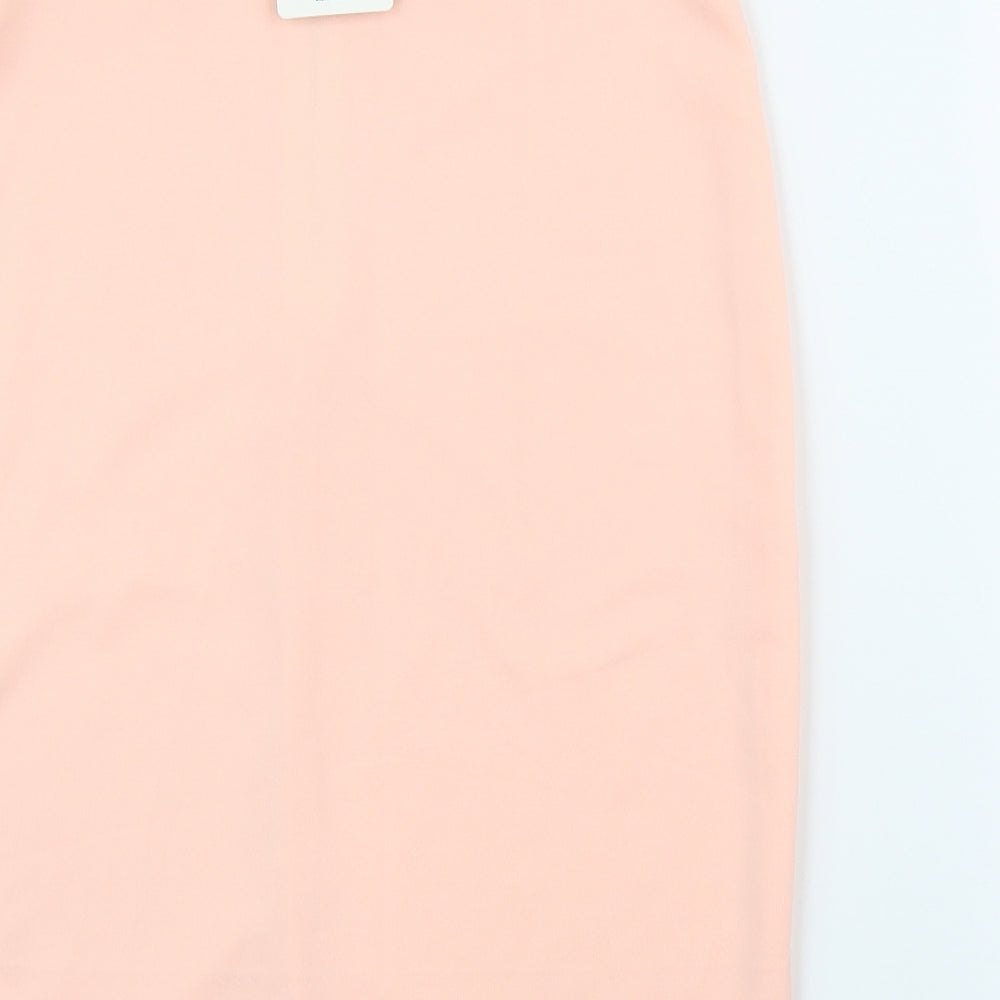 Zhounuif Womens Pink Straight & Pencil Skirt Size S