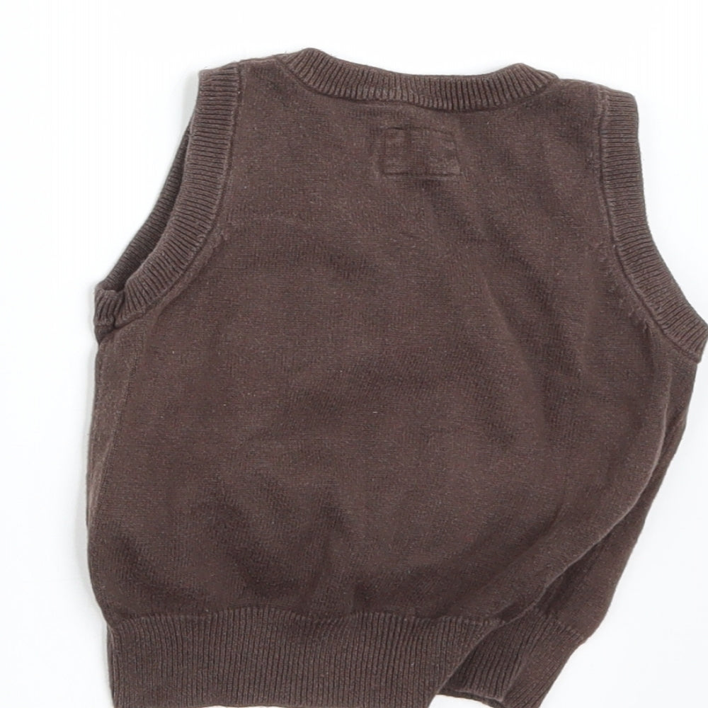 H&M Baby Brown Pullover Tank Size 12 Months