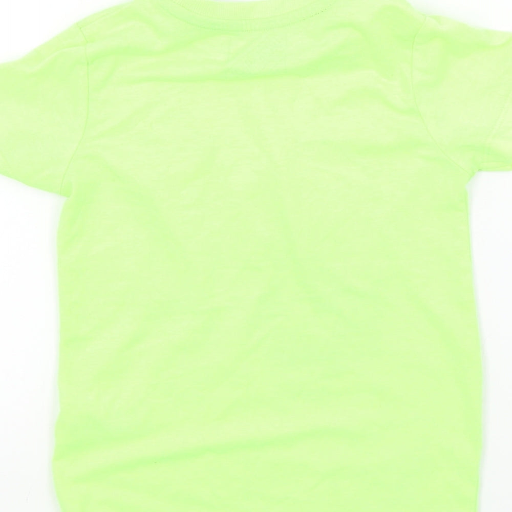 Primark Boys Yellow Basic T-Shirt Size 5 Years