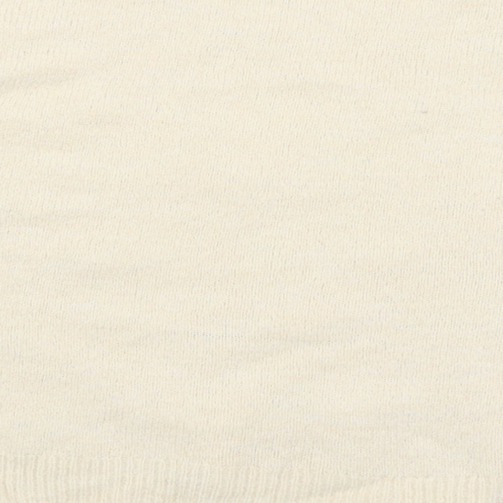 H&M Womens Ivory Pullover Jumper Size S