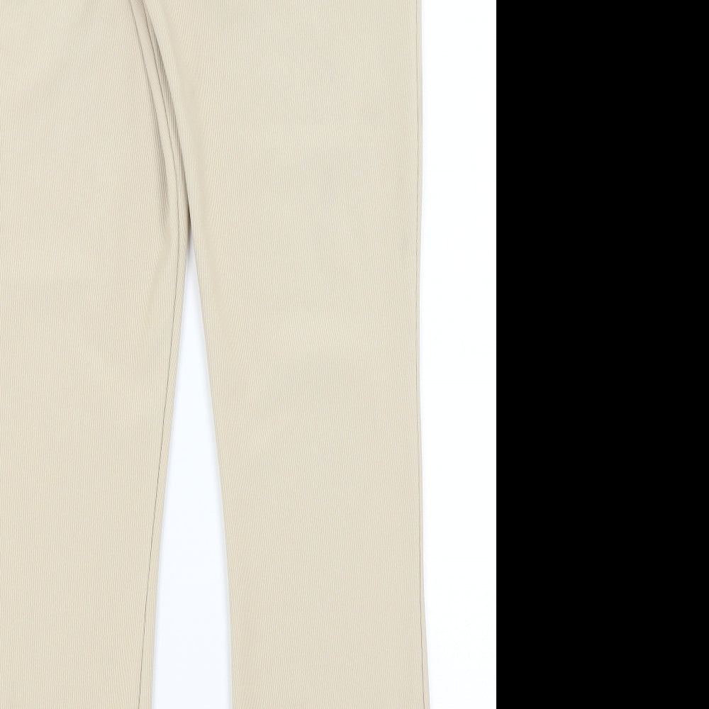 Simply Classic Womens Beige Trousers Size 16 L30 in