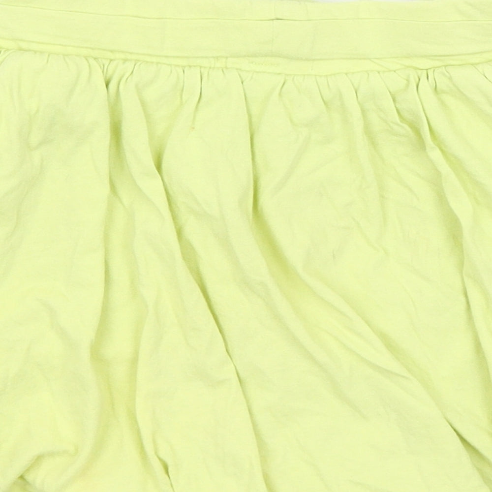 Marks & Spencer Girls Yellow A-Line Skirt Size 5-6 Years
