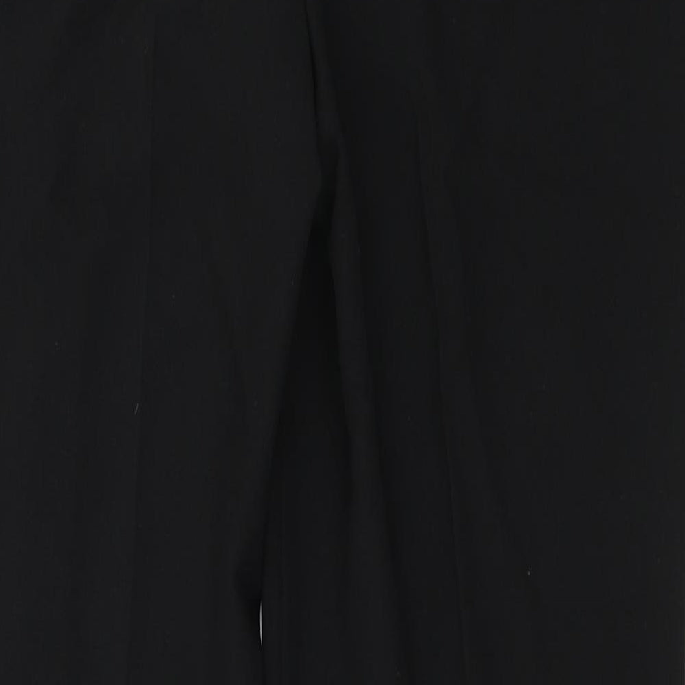 F&F Womens Black Trousers Size 14 L25 in