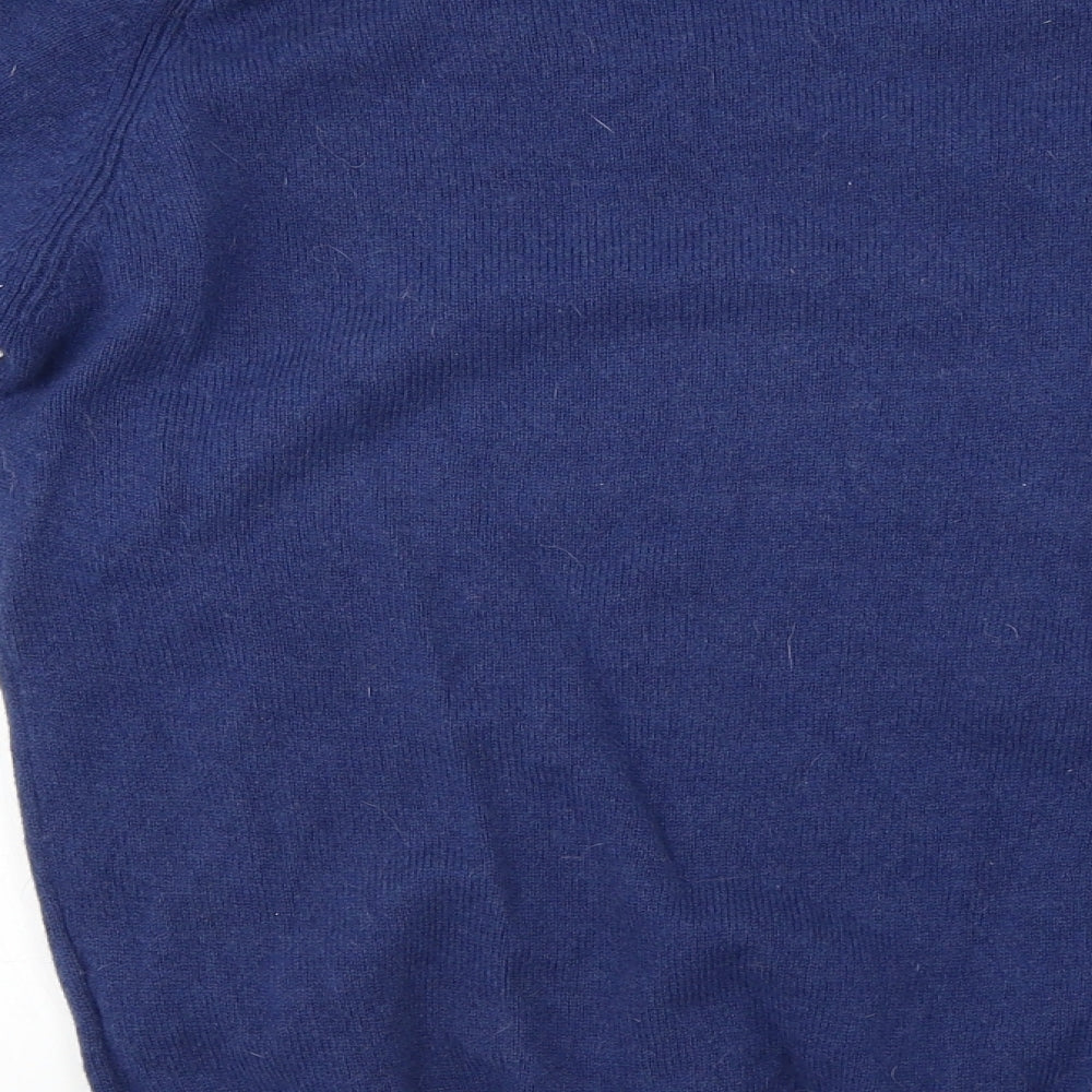 Marks & Spencer Mens Blue Pullover Jumper Size S