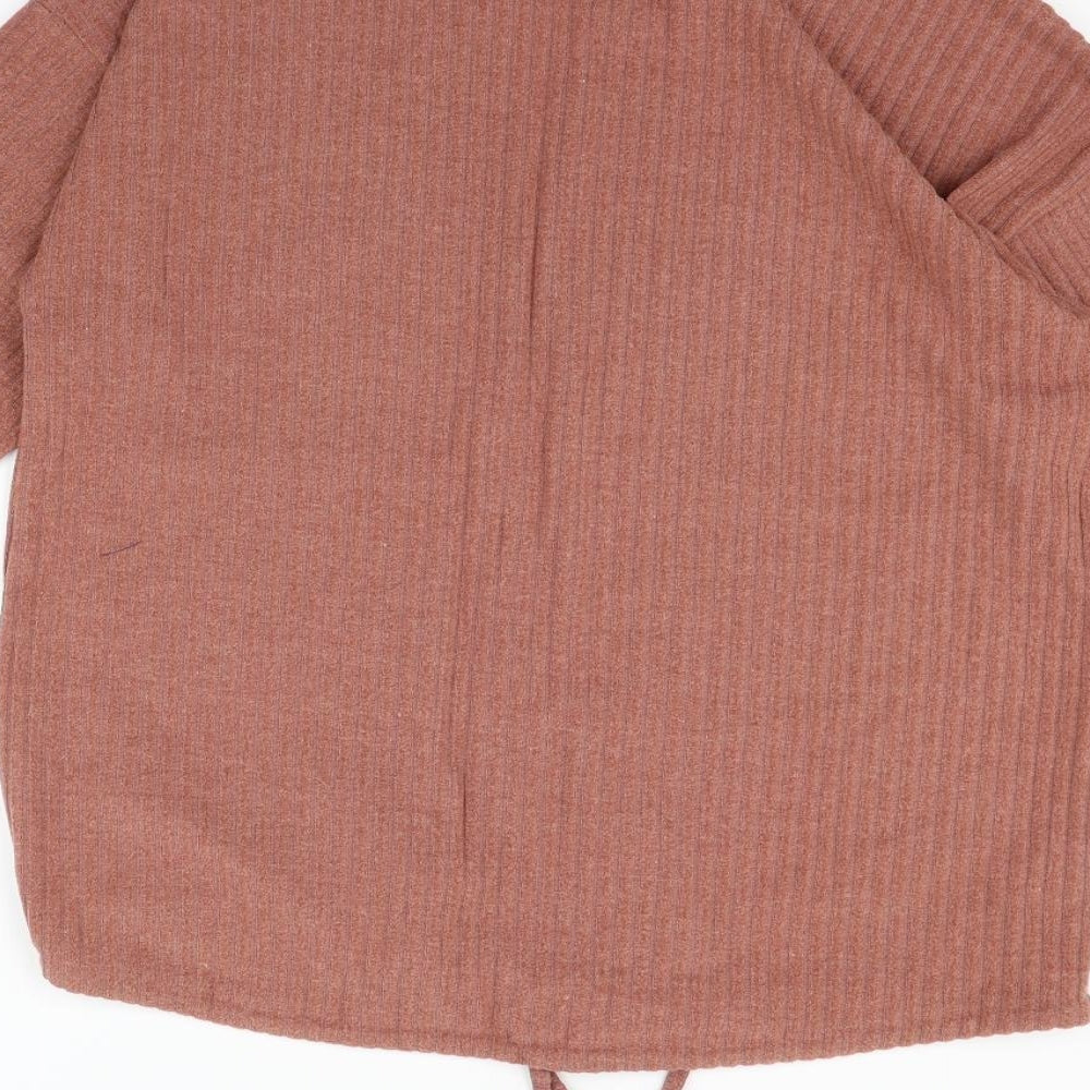 Papaya Womens Beige Pullover Jumper Size 12