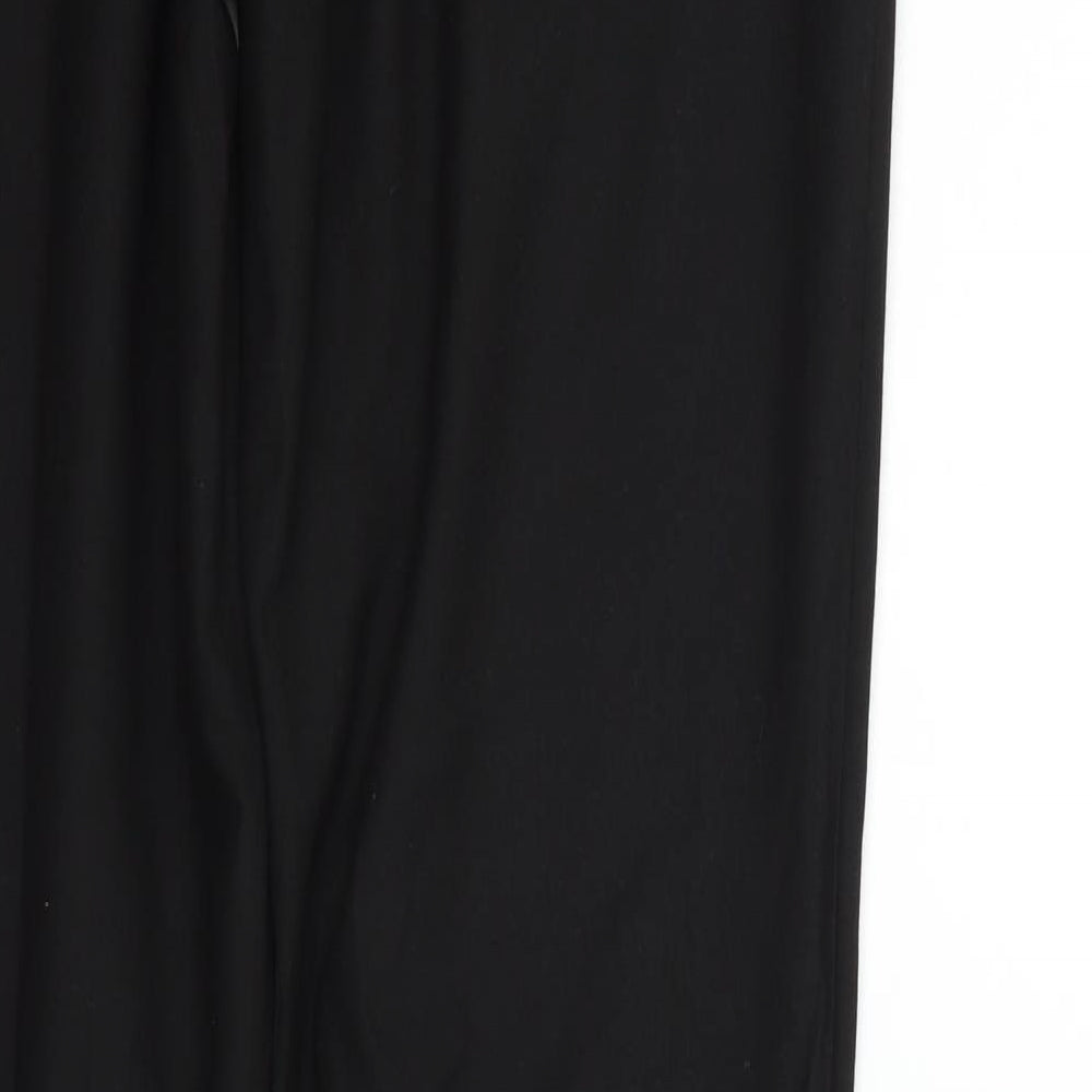 Burton Menswear Womens Black Trousers Size 34 in L31 in