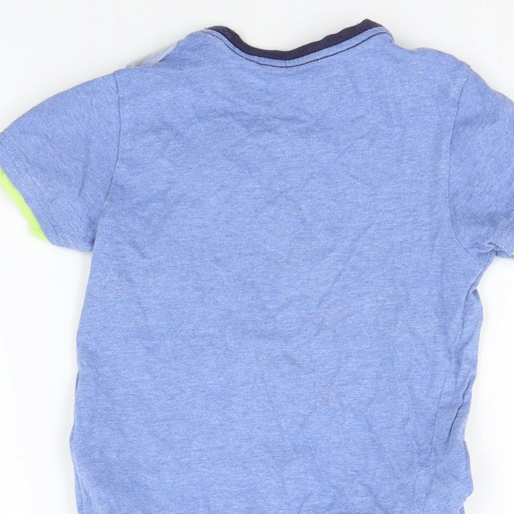 Marks & Spencer Girls Blue Basic Polo Size 3-4 Years