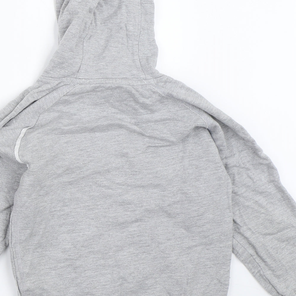 Rebel Boys Grey Pullover Hoodie Size 6-7 Years
