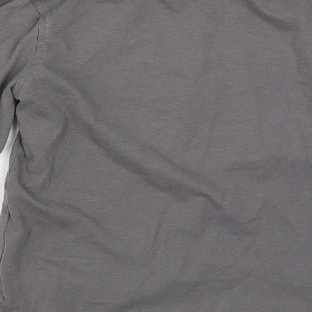 George Boys Grey Basic T-Shirt Size 3-4 Years