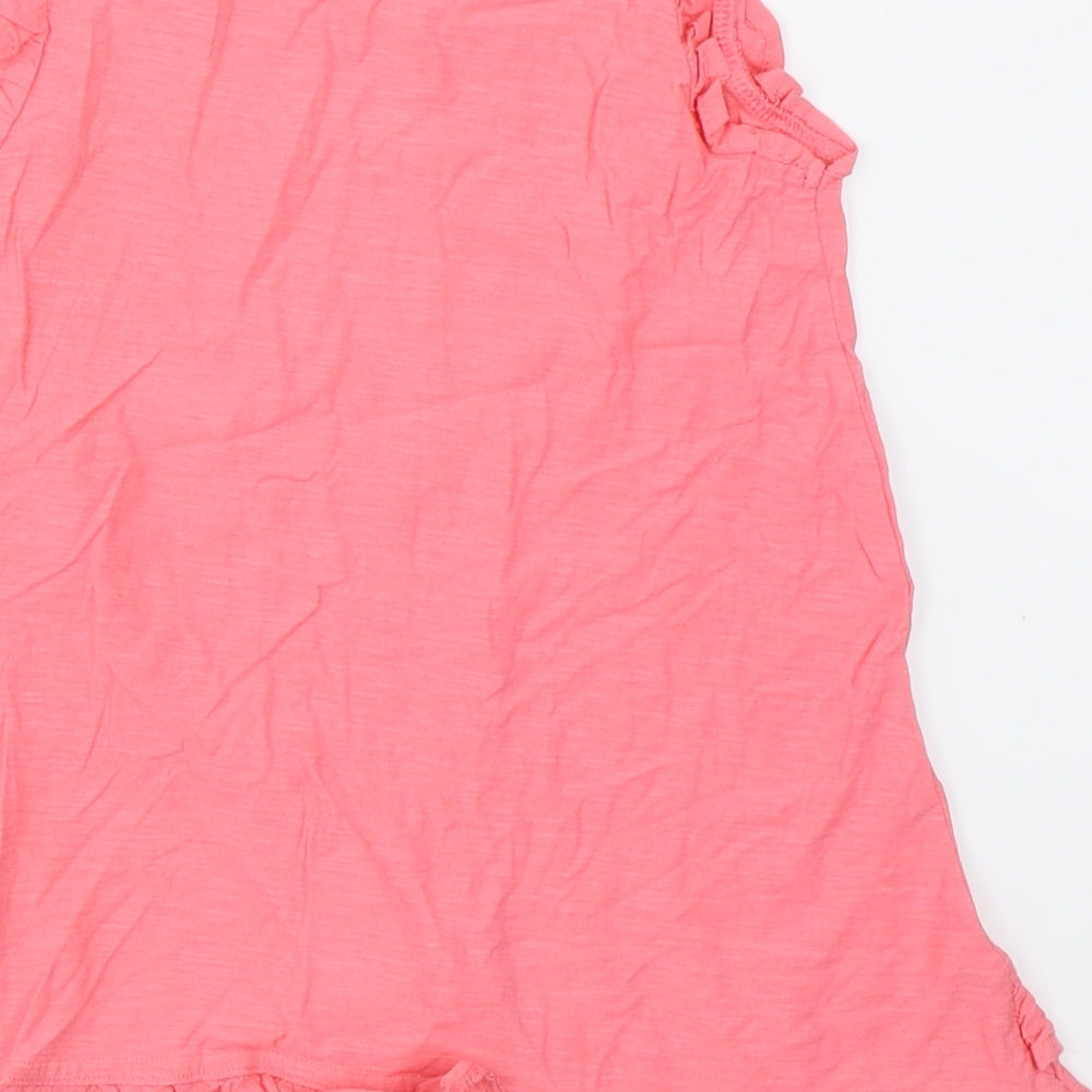 Matalan Girls Pink Tank Dress Size 8 Years