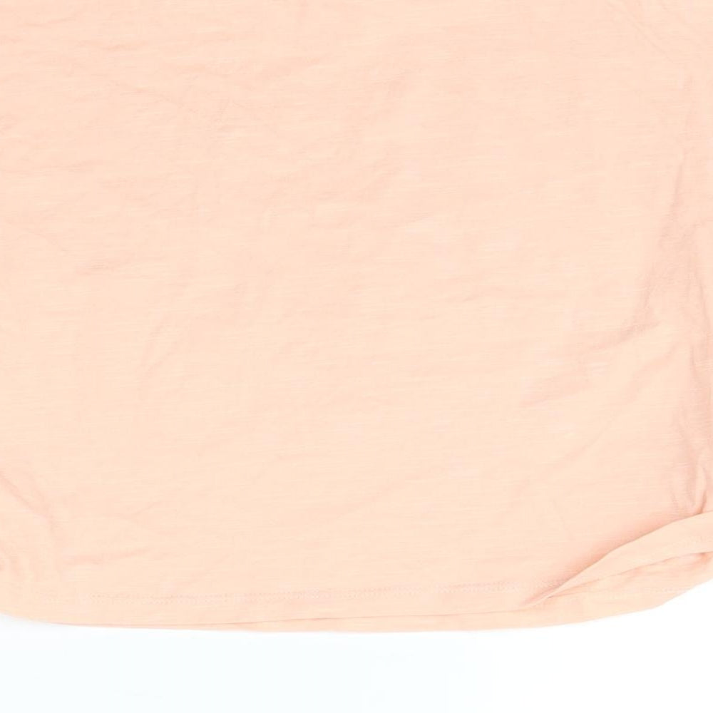 F&F Girls Beige Basic T-Shirt Size 8-9 Years - Miami Beach