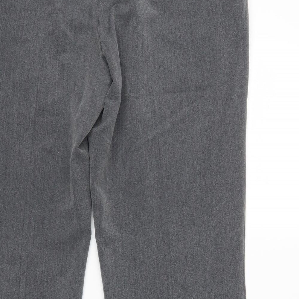 Bonmarché Womens Grey Trousers Size 16 L25 in