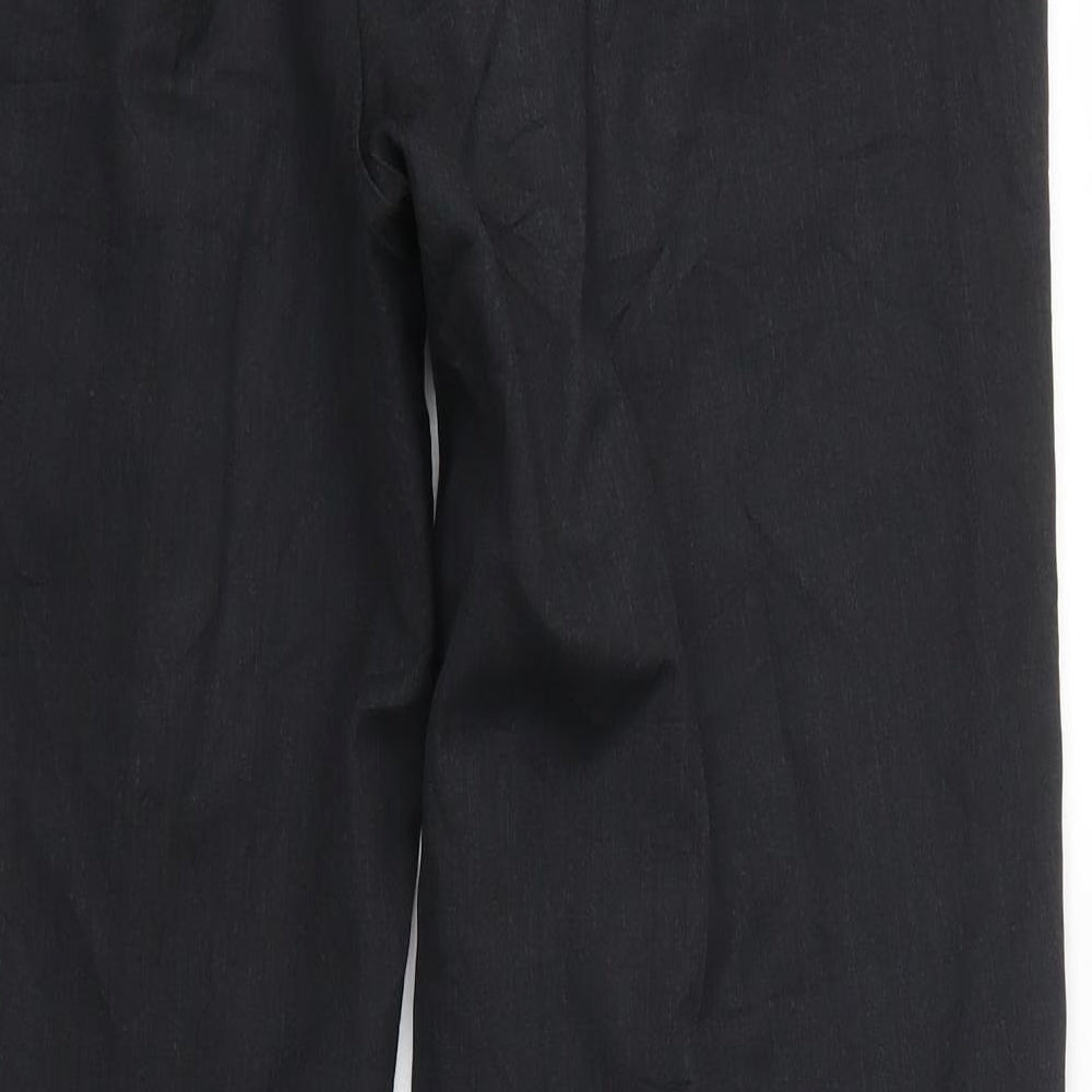 BARUTTI Womens Black Trousers Size 36 L29 in