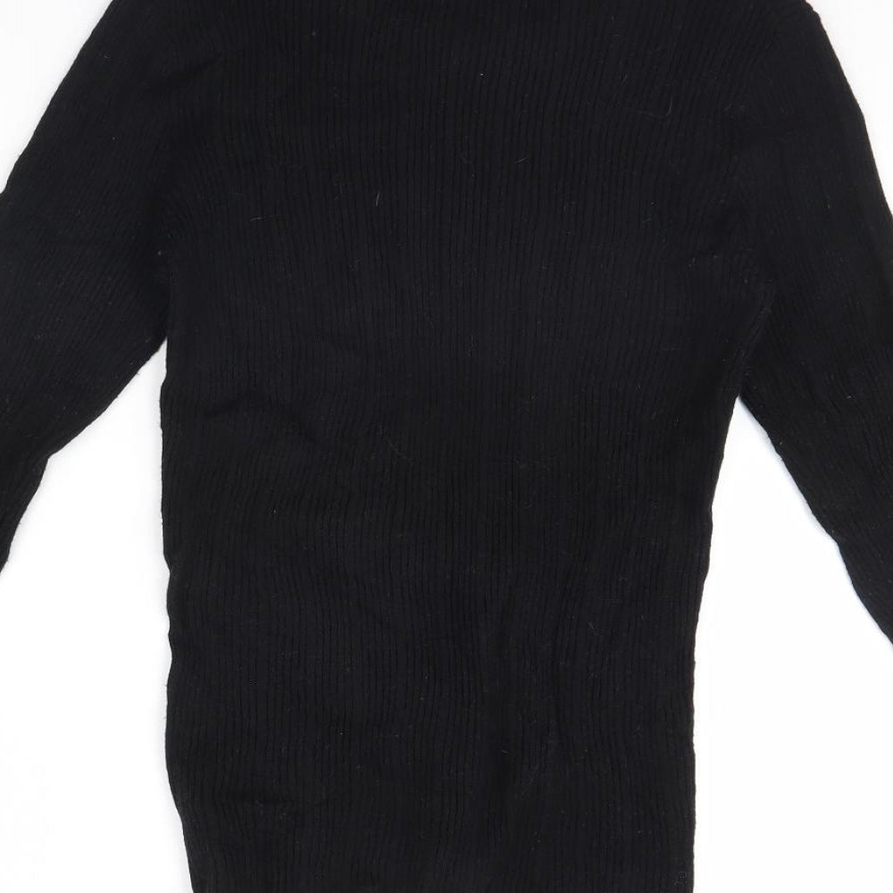 Primark Womens Black Pullover Jumper Size L