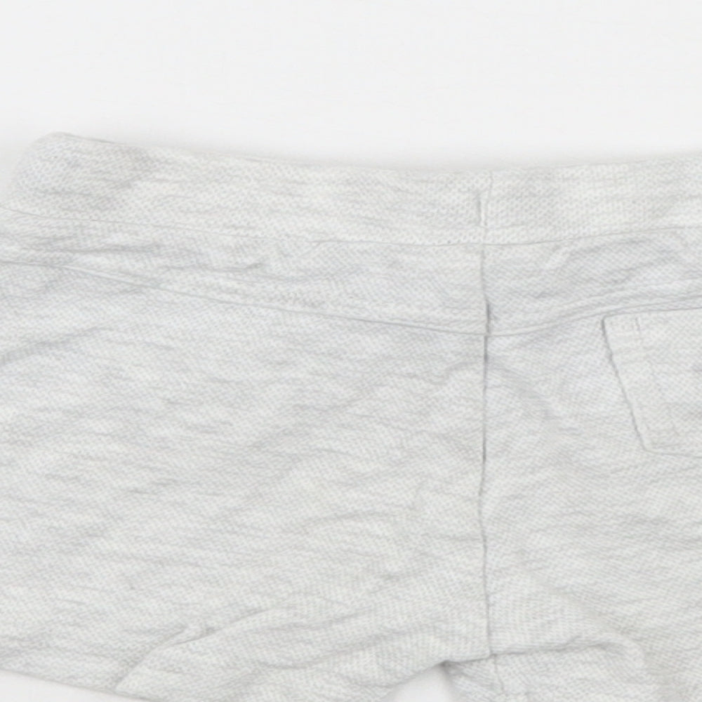 F&F Boys Grey Cropped Trousers Size 6-9 Months - shorts