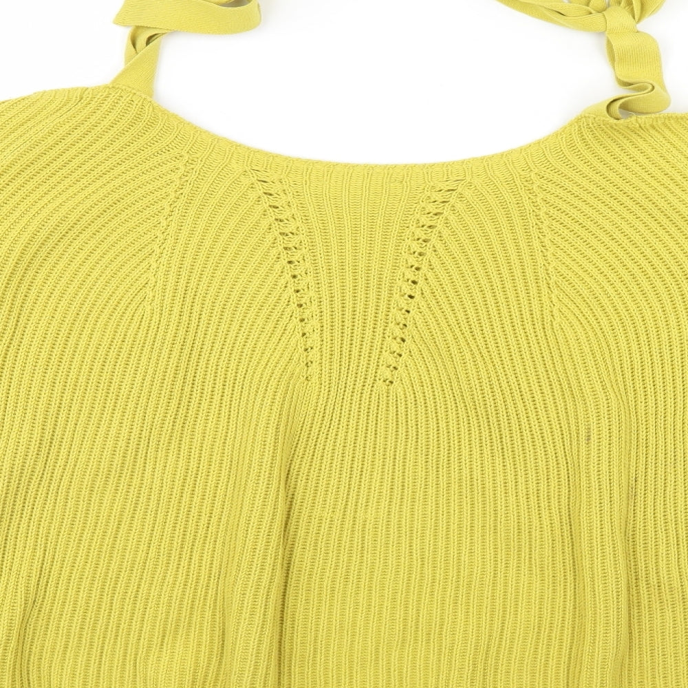 River Island Womens Green Pullover Jumper Size 10