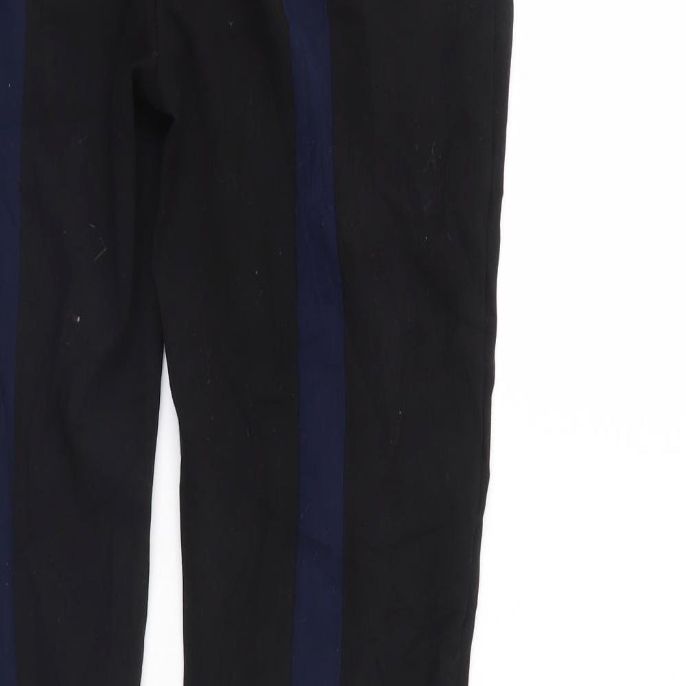 Top Shop Womens Black Trousers Size 12 L28 in