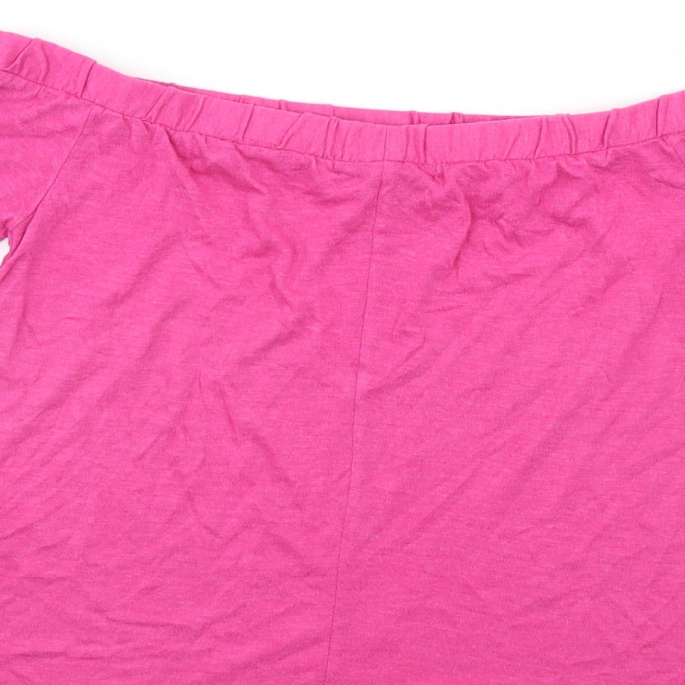 NEXT Womens Pink Basic Blouse Size 6
