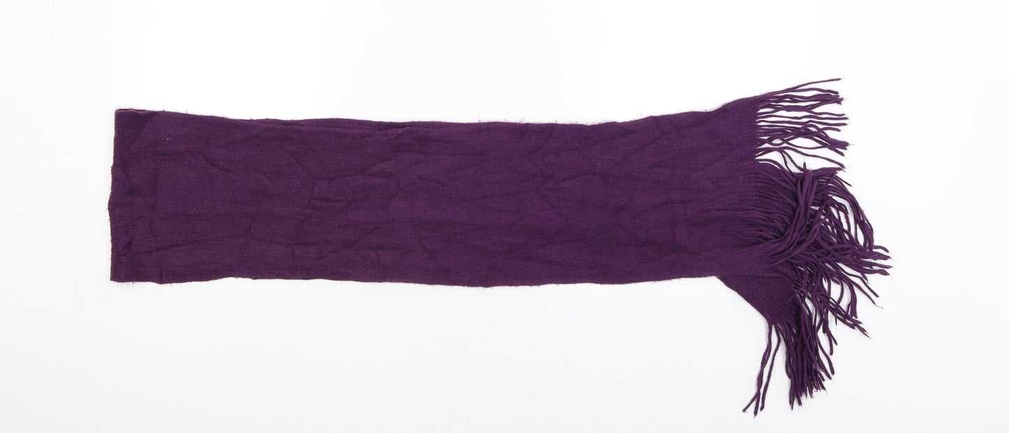 Preworn Womens Purple Scarf