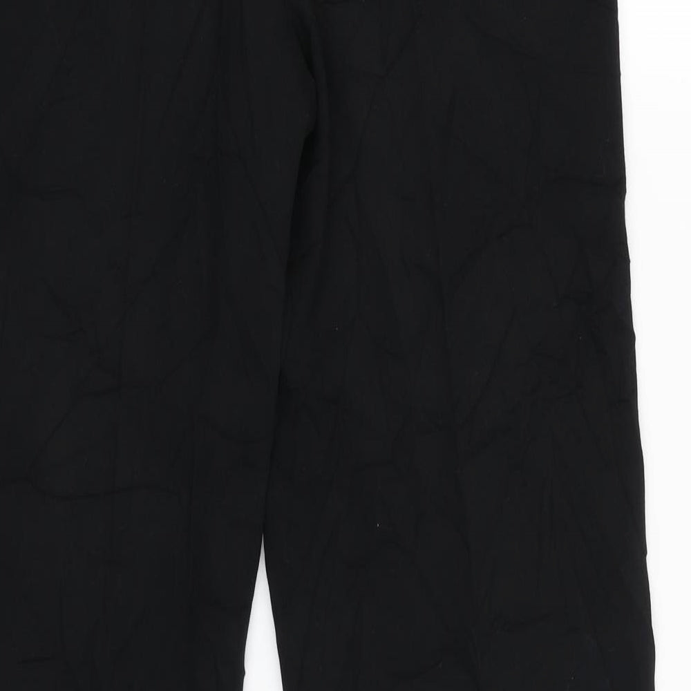 NEXT Womens Black Windbreaker Trousers Size 8 L32 in