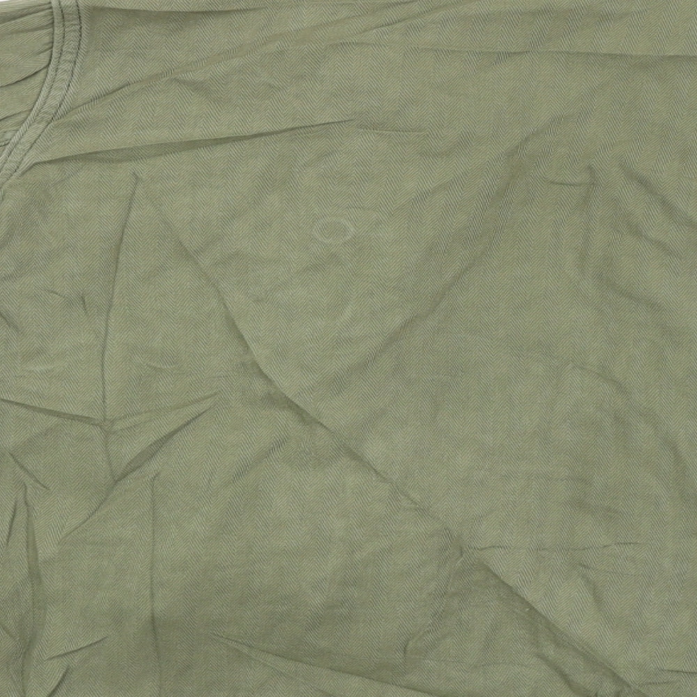 Topshop Womens Green Cardigan Jumper Size 6