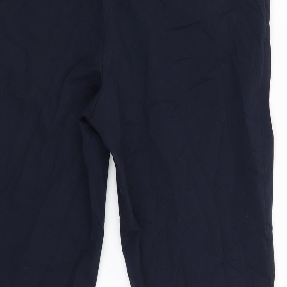 Dorothy Perkins Womens Blue Trousers Size 10 L24 in