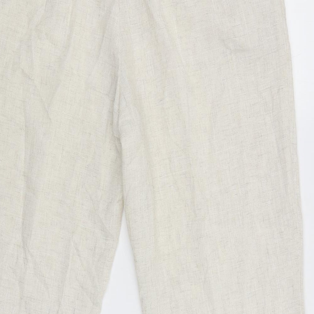 Selective Womens Beige Jegging Trousers Size 18 L28 in