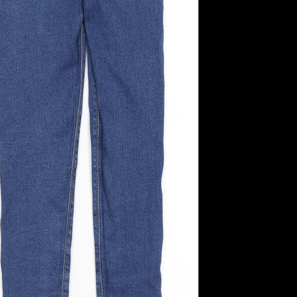 Denim & Co. Girls Blue Skinny Jeans Size 9-10 Years