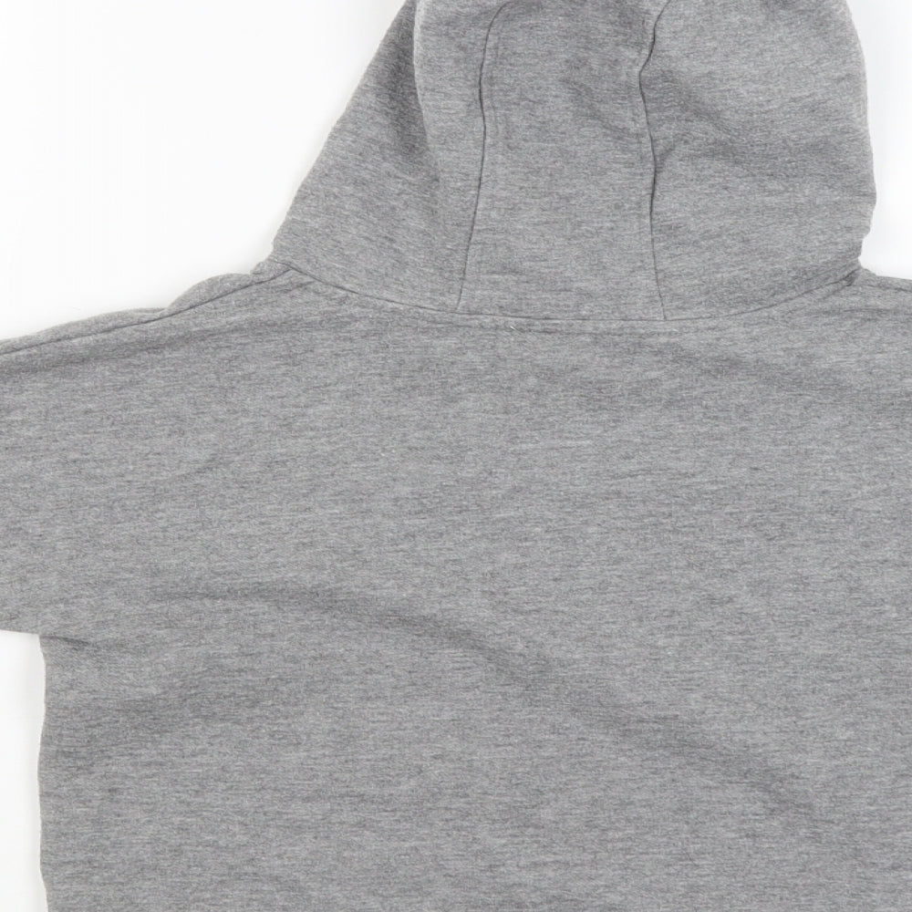 F&F Girls Grey Pullover Hoodie Size 5-6 Years