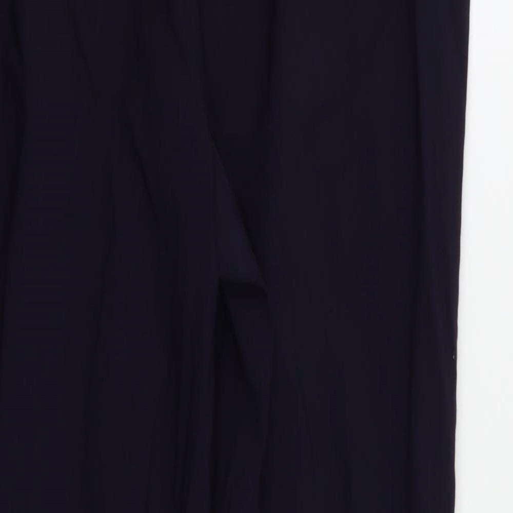 GiGi Womens Blue Trousers Size 18 L28 in