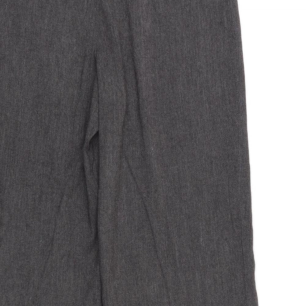 Marks & Spencer Womens Brown Trousers Size 10 L26 in
