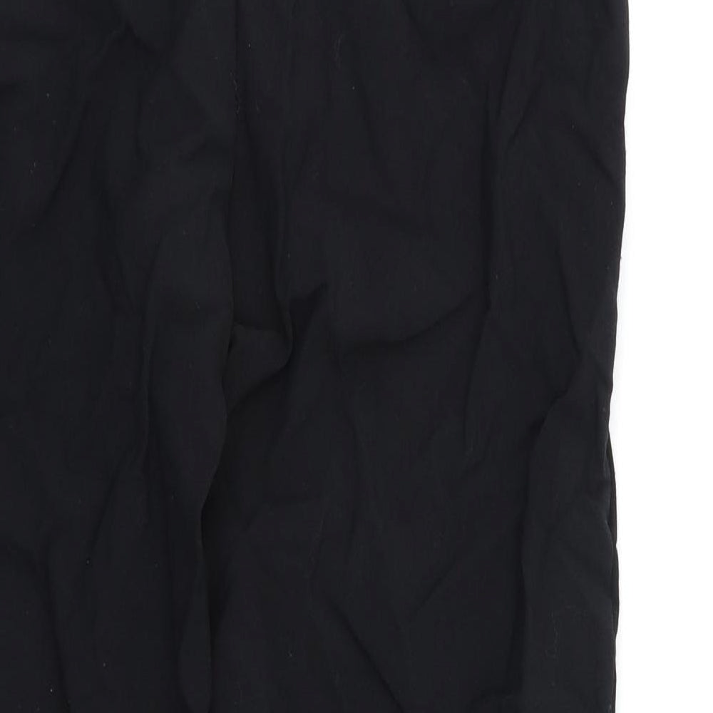 Marks & Spencer Womens Black Trousers Size 10 L26 in