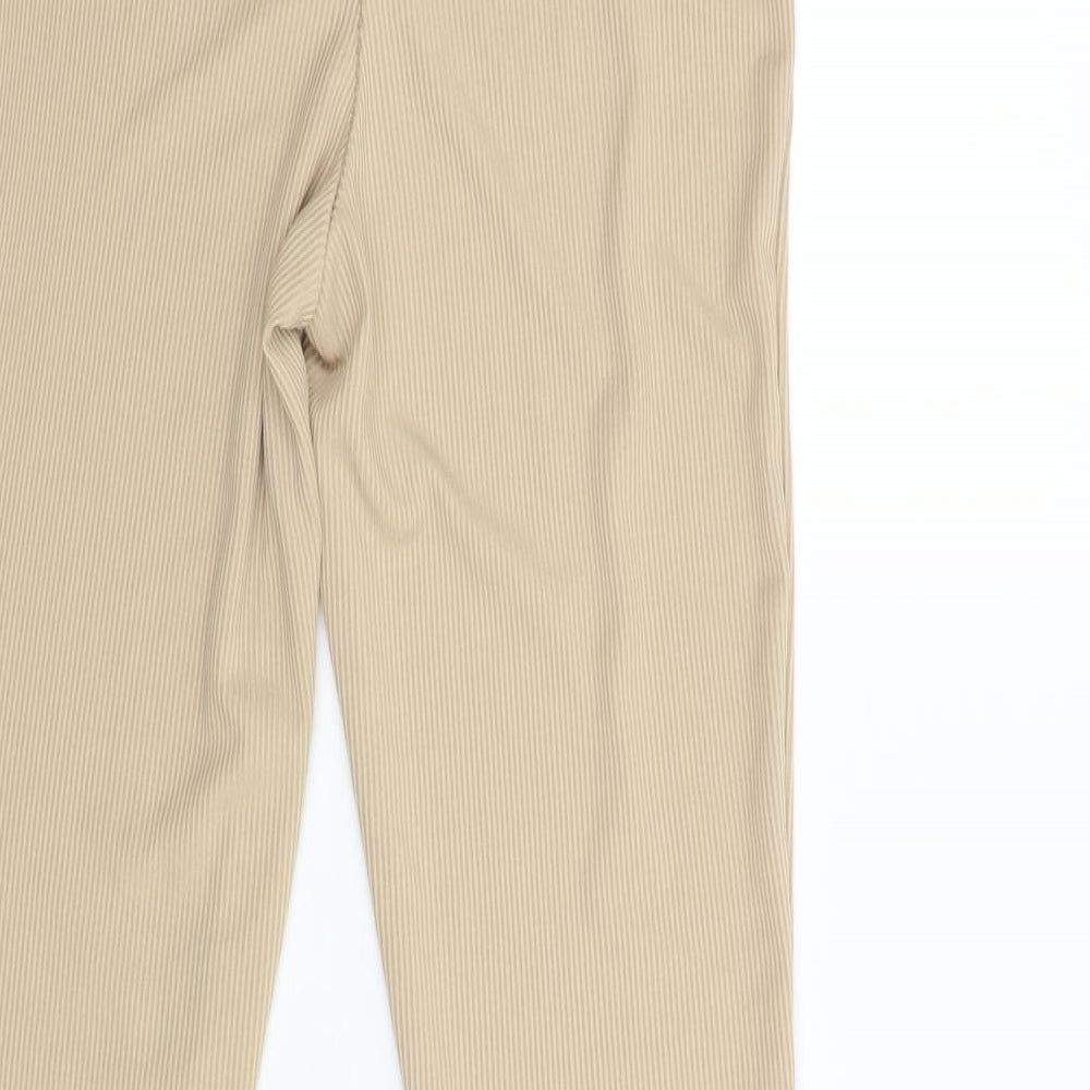 Misspap Womens Beige Trousers Size 6 L32 in
