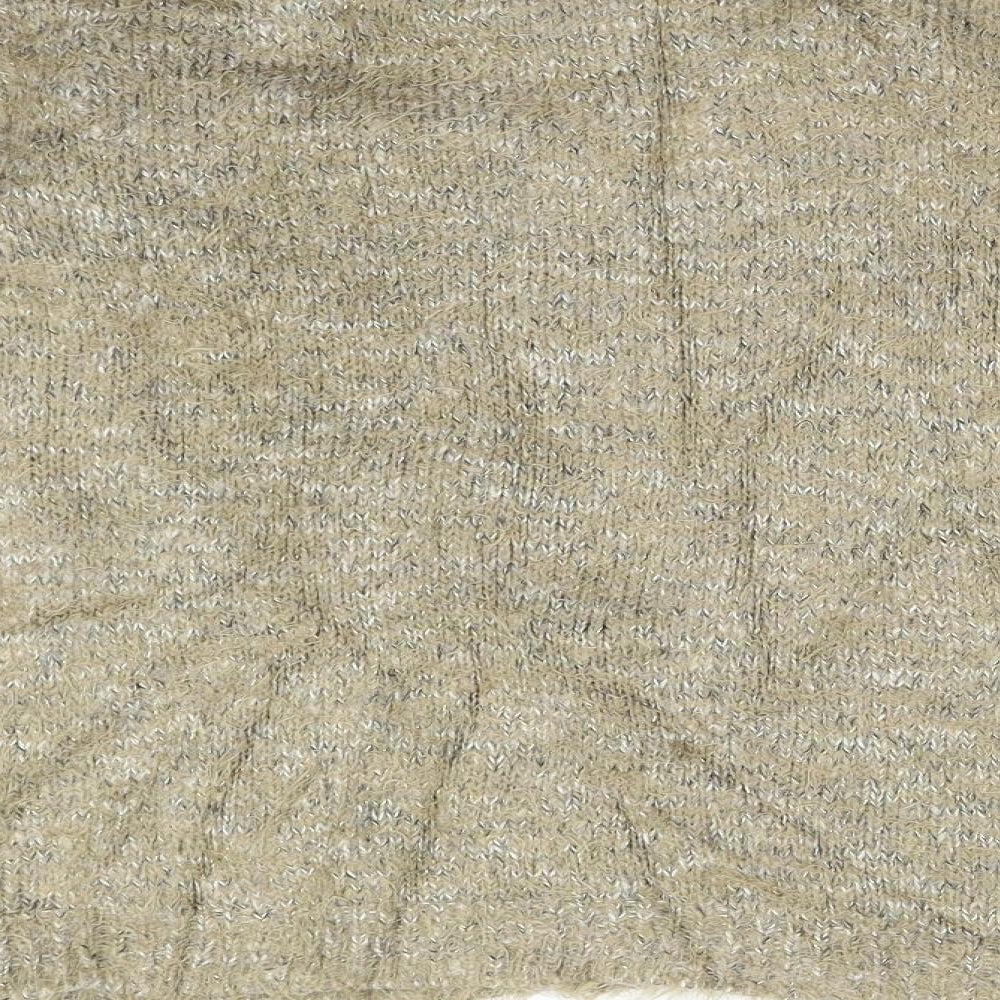 TU Womens Beige Knit Pullover Jumper Size 12