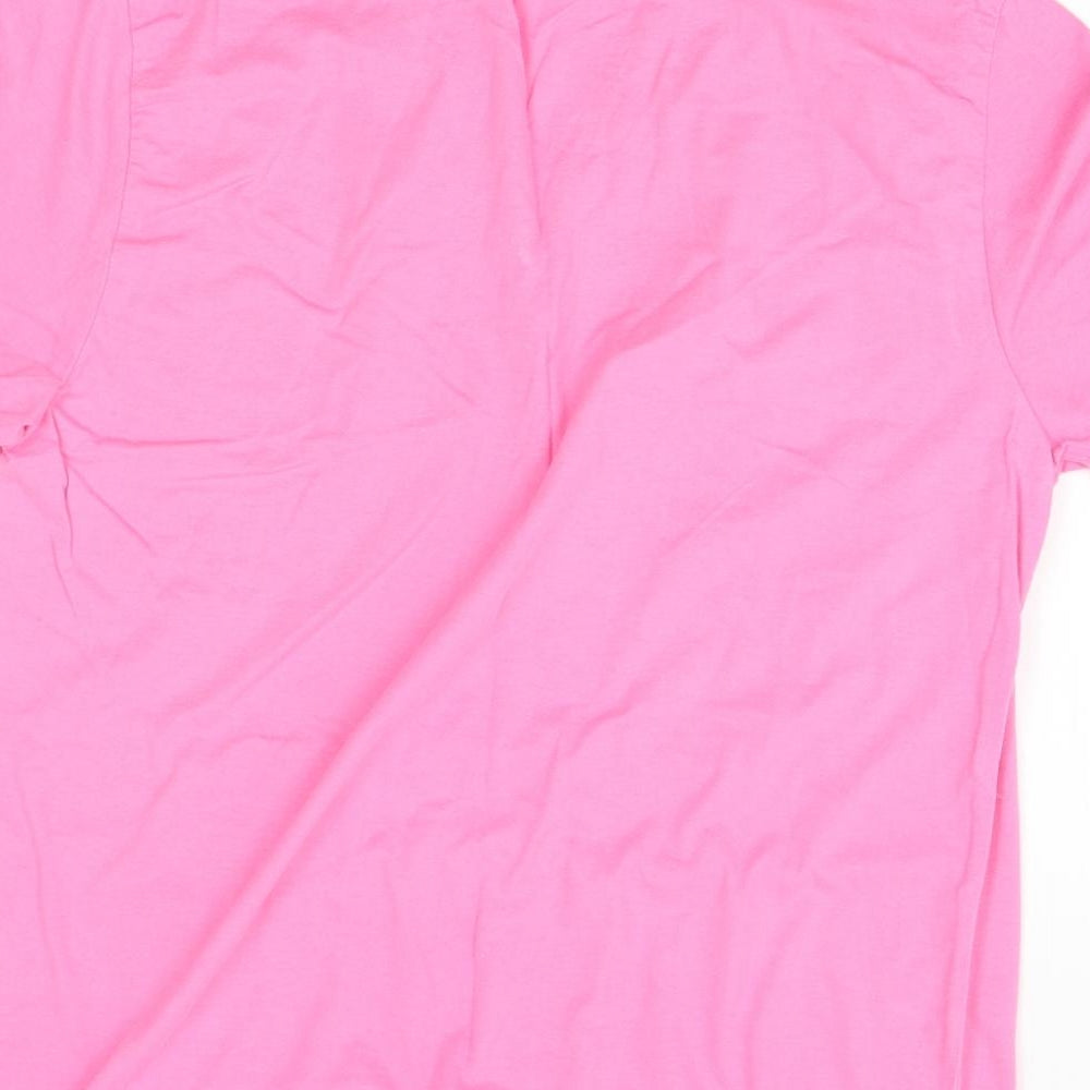 intimates nightwear Womens Pink Top Nightshirt Size 14