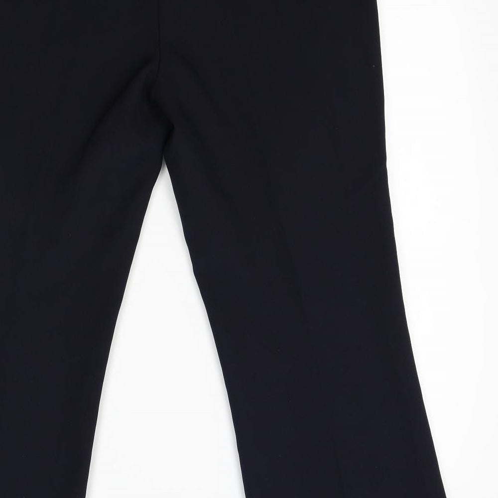 F&F Womens Blue Trousers Size 14 L25 in