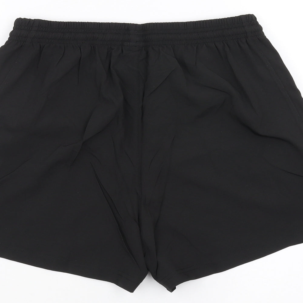 Preworn Womens Black Sweat Shorts Size S - Birmingham Hockey club