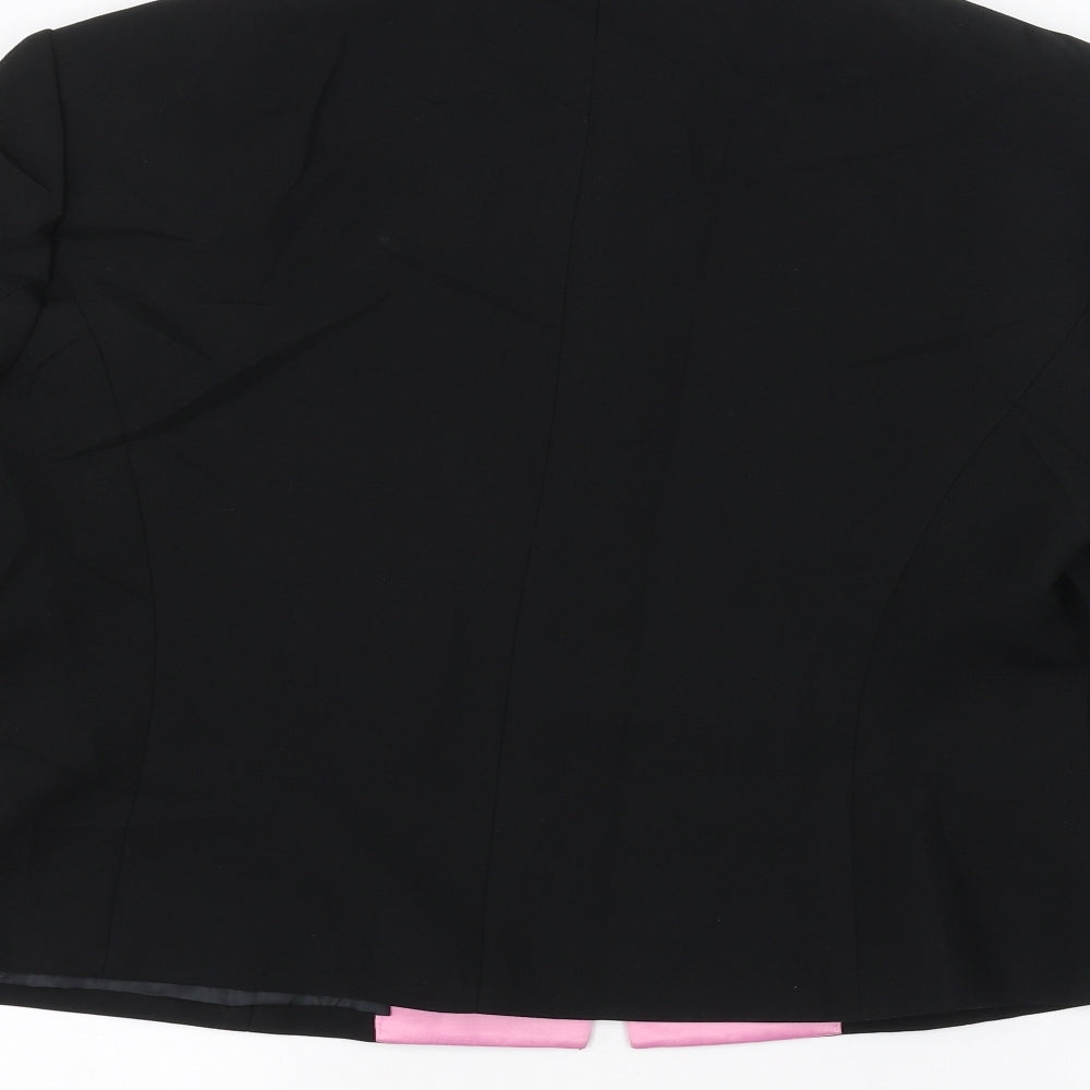 Kasper Womens Black Jacket Size 10
