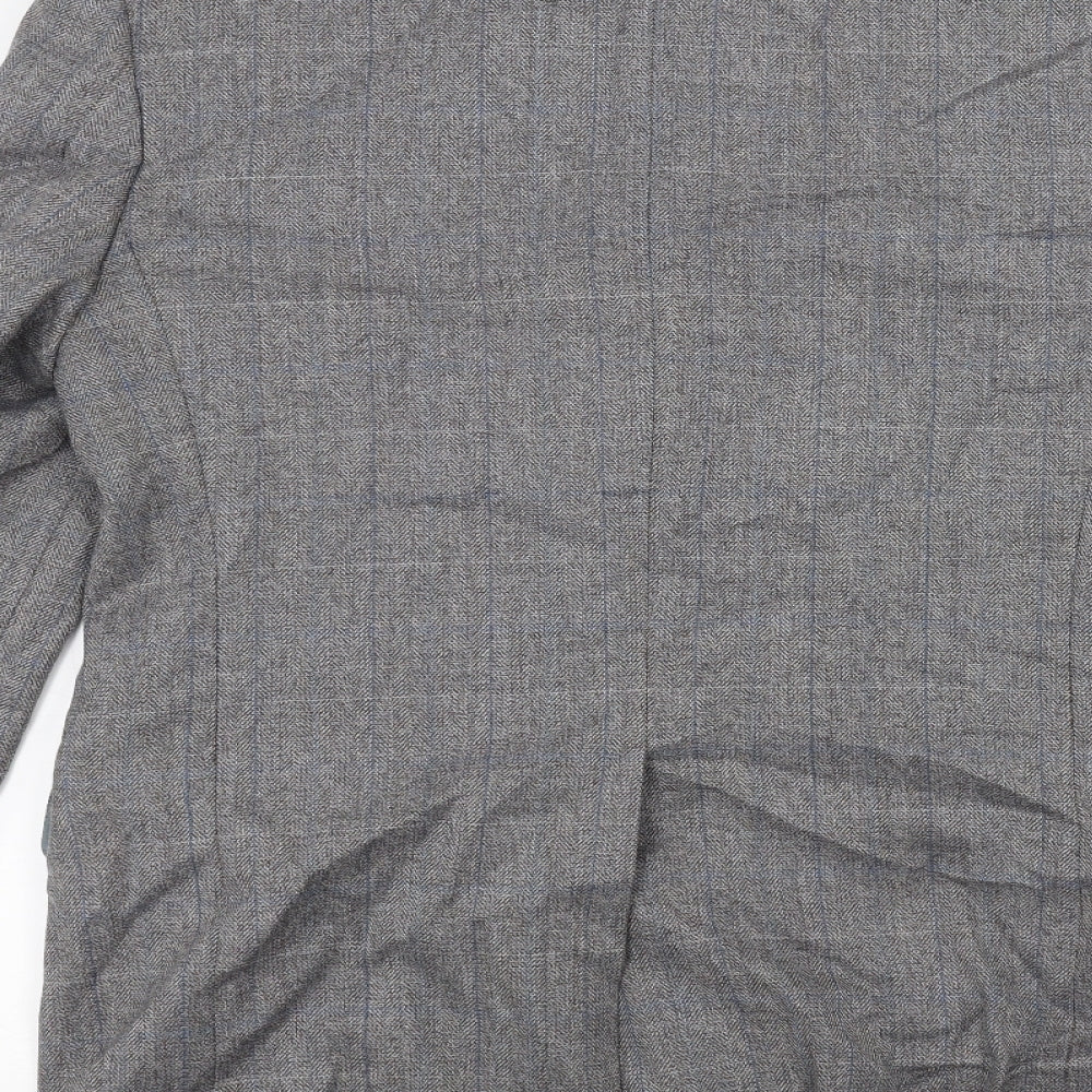 Marks & Spencer Mens Grey Jacket Suit Jacket Size 38