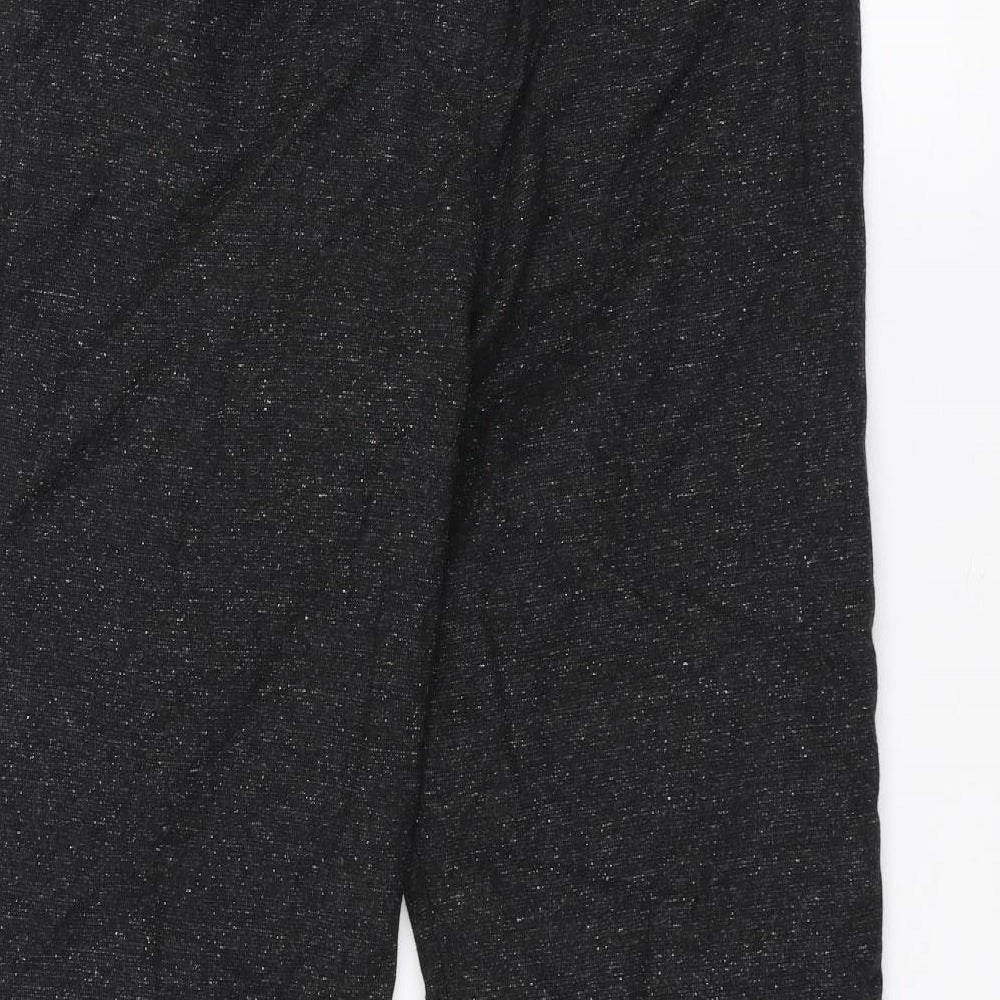 Marks and Spencer Womens Black Trousers Size 14 L25 in