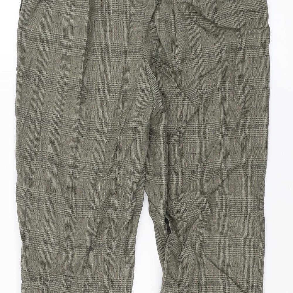 BHS Womens Brown Trousers Size 12 L23 in