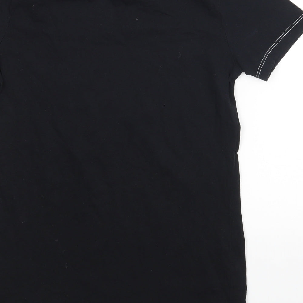 New Look Womens Black Basic T-Shirt Size 6 - San Diego