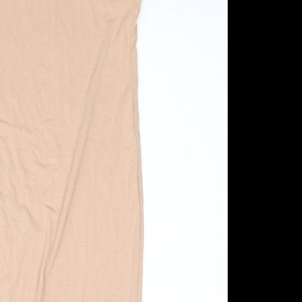 ASOS Womens Beige Pencil Dress Size 6