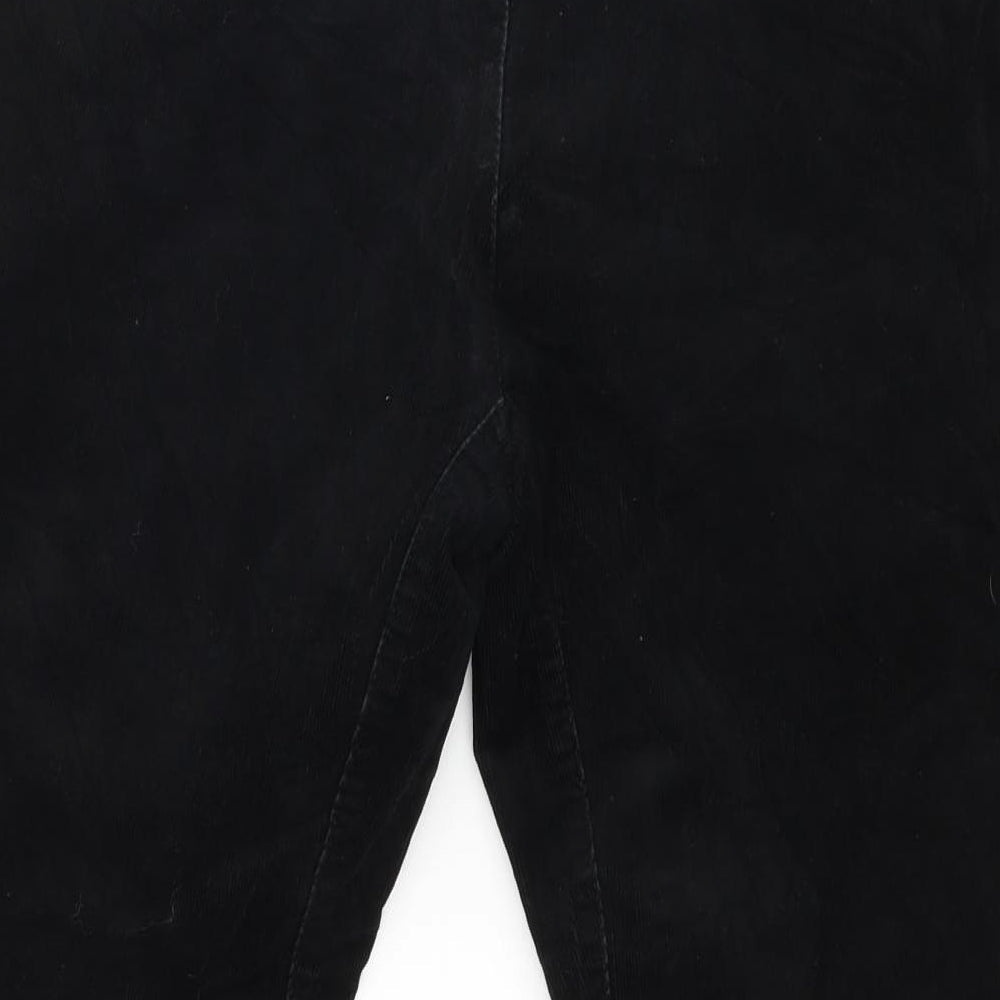 H&M Womens Black Trousers Size M L25 in