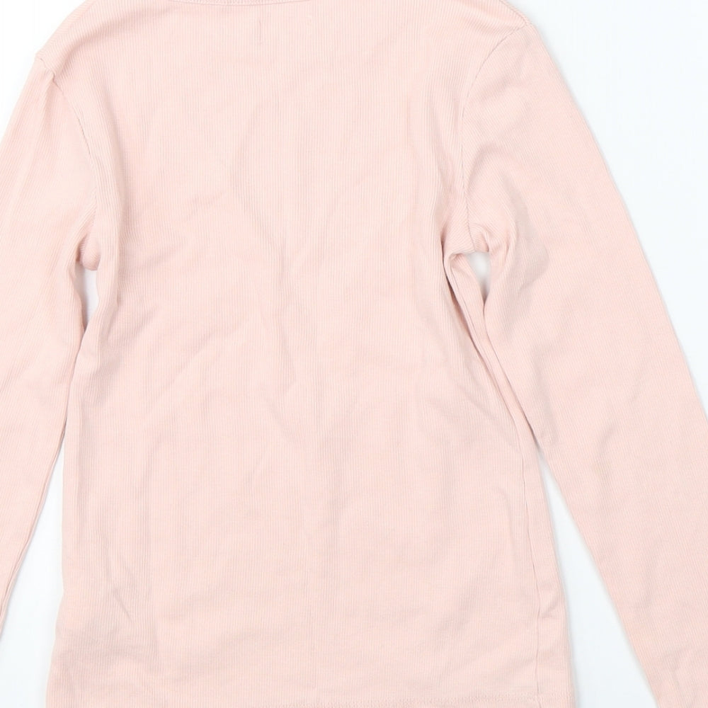 NEXT Girls Pink Pullover Jumper Size 9 Years