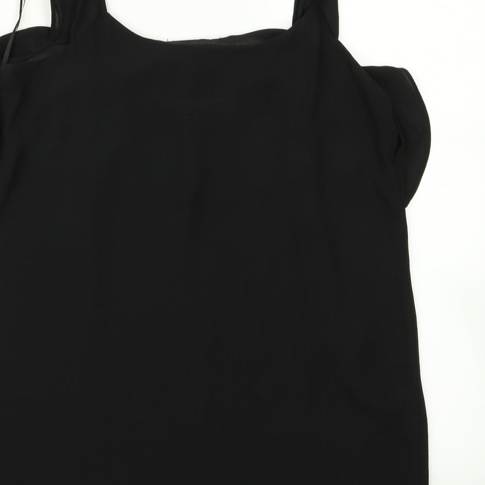Atmosphere Womens Black Basic Blouse Size 10 - floral