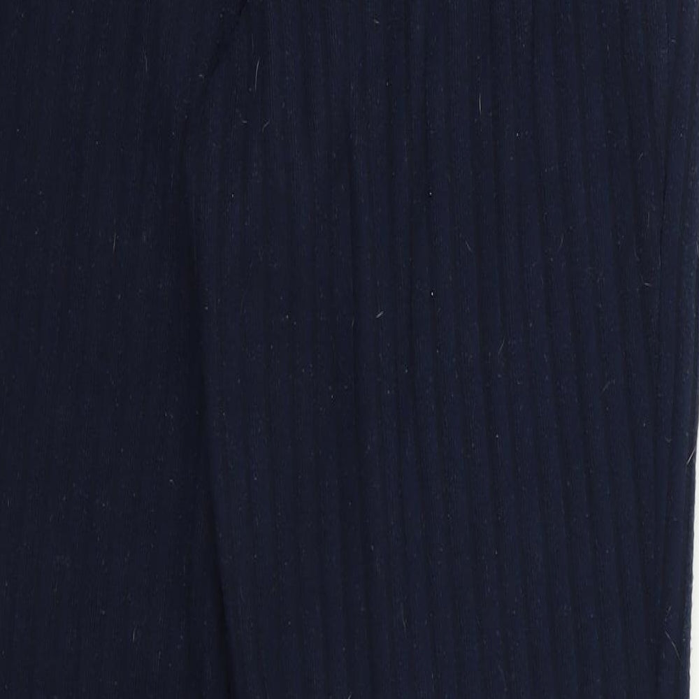 Dorothy Perkins Womens Blue Trousers Size M L26 in