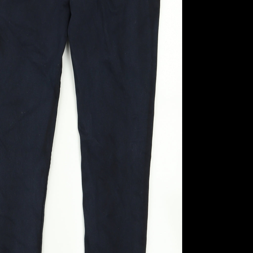 Preworn Womens Blue Trousers Size 18 L21 in